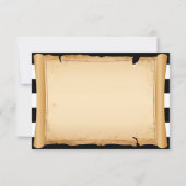 Whale Starfish Matey Thank海賊大尉 サンキューカード (裏面)