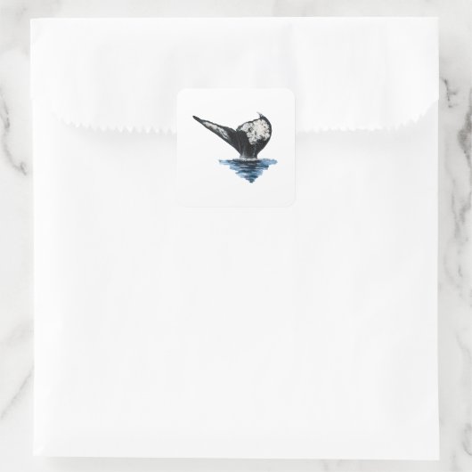 Whale Tail スクエアシール (バッグ)