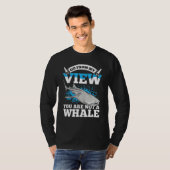 Whale Watching For Nature Enthusiast Wildlife Love Tシャツ (正面フル)