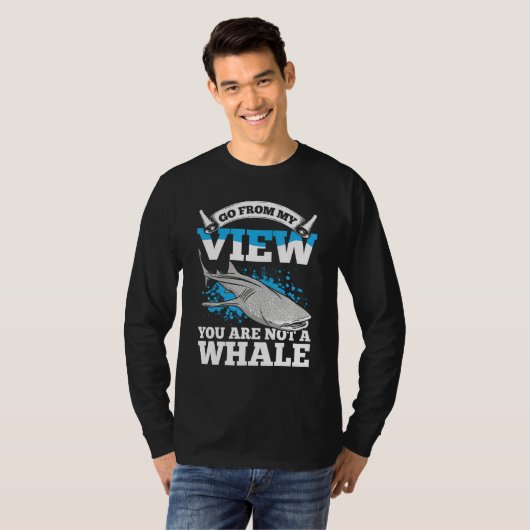 Whale Watching For Nature Enthusiast Wildlife Love Tシャツ (正面フル)