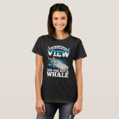 Whale Watching For Nature Enthusiast Wildlife Love Tシャツ (正面フル)