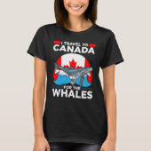 Whale Watching For Nature Enthusiast Wildlife  Tou Tシャツ (正面)