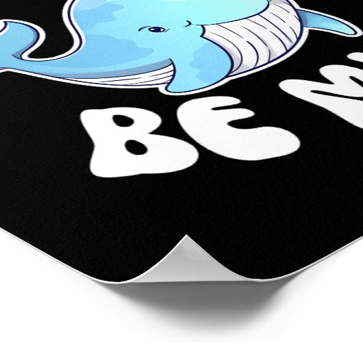 Whale You Be Mine ポスター (角)