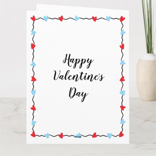 Whale You be My Valentine Funny Valentine's Day カード (裏面)