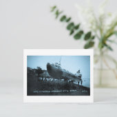 Whaleback Str Atikokan Shawate Marine City, MI ポストカード (スタンド正面)