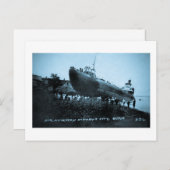 Whaleback Str Atikokan Shawate Marine City, MI ポストカード (正面/裏面)