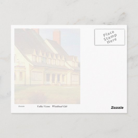 Whalehead反射 ポストカード (裏面)