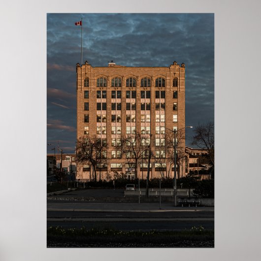 Whalen建物No 2色版 ポスター (正面)