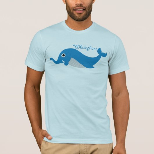Whalephantの大人T Tシャツ (正面)