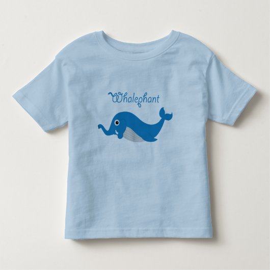 Whalephantの幼児T トドラーTシャツ (正面)