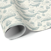 Whales in the Clouds II | Celestial Voyage ラッピングペーパー (ロールコーナー)