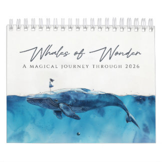 Whales of Wonder カレンダー