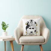 Whaleyの家紋 クッション (椅子)