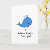 Whaley Love You Anniversary/Love Card カード (黄色い花)