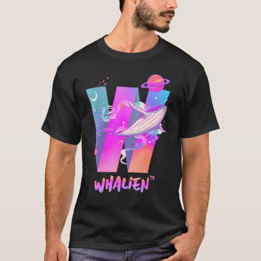Whalien 52我々は永遠のクジラを防弾されている tシャツ (正面)