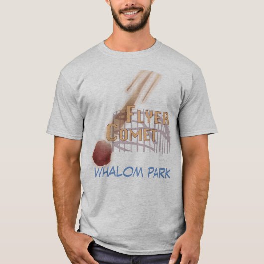 Whalomのフライヤの彗星のTシャツ Tシャツ (正面)