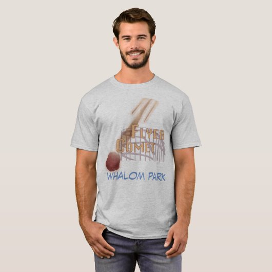 Whalomのフライヤの彗星のTシャツ Tシャツ (正面フル)