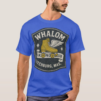 Whalom Skating Club Fitchburg, MA Tシャツ