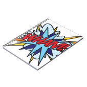 WHAMおもしろいレトロ漫画ブックアーポップ・アートのト ノートブック (左側)