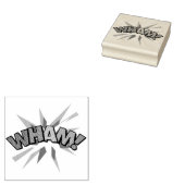 WHAMおもしろいレトロ漫画ブックアーポップ・アートのト ラバースタンプ (押印)