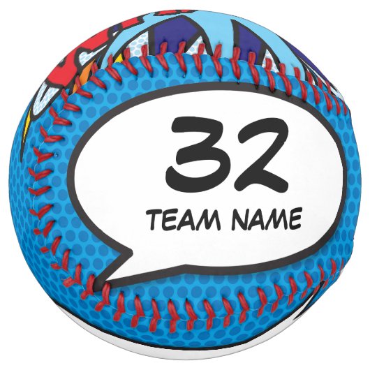 WHAMチーパーソナライズされたム名番号写真 ソフトボール (正面左)