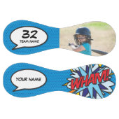 WHAMチーパーソナライズされたム名番号写真 ソフトボール (パネル)