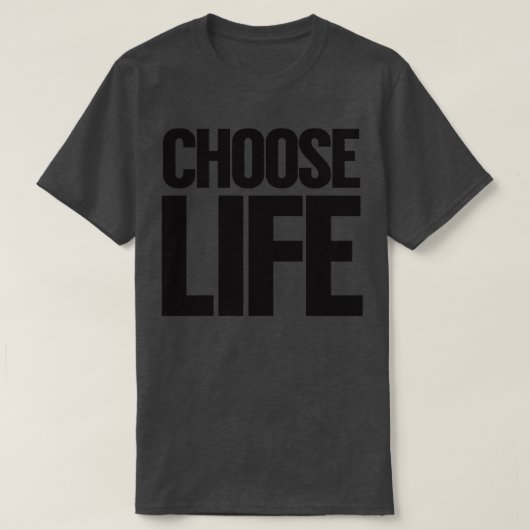 WHAM人生を選択 Tシャツ (デザイン正面)
