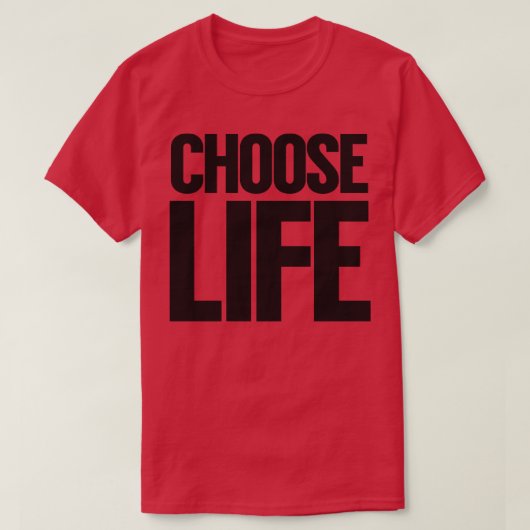 WHAM人生を選択 Tシャツ (デザイン正面)