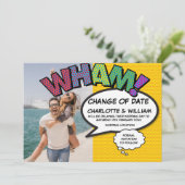 WHAM フォト 変更日 延期 漫画本 セーブザデート (スタンド正面)