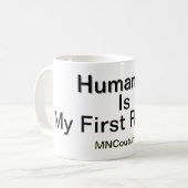 Wham-O Ultimate UPA承認175g Frisbee 飛んでいる D コーヒーマグカップ (正面左)