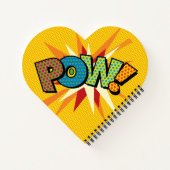 WHAM POWおもしろいレトロ漫画本 ノートブック (裏面)