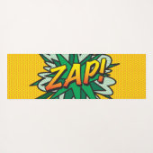 WHAM ZAPおもしろいレトロ漫画ブックアーポップ・アートのト ヨガマット (裏面(横))