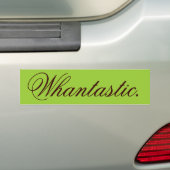Whantastic バンパーステッカー (車上)