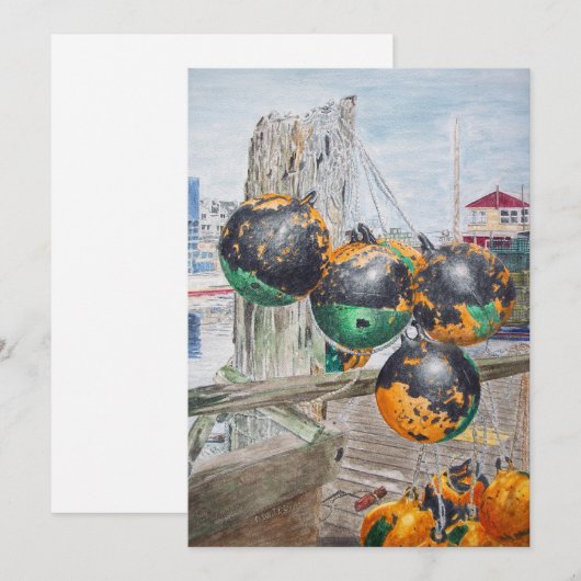 Wharf Bumpers Artwork 招待状 (正面/裏面)