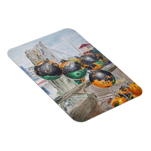 Wharf Bumpers Artwork Flexible Magnet マグネット (右側)