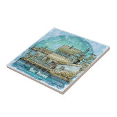 Wharf Scene  タイル (側面)