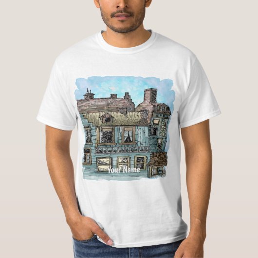 Wharf Scene 2 Tシャツ (正面)