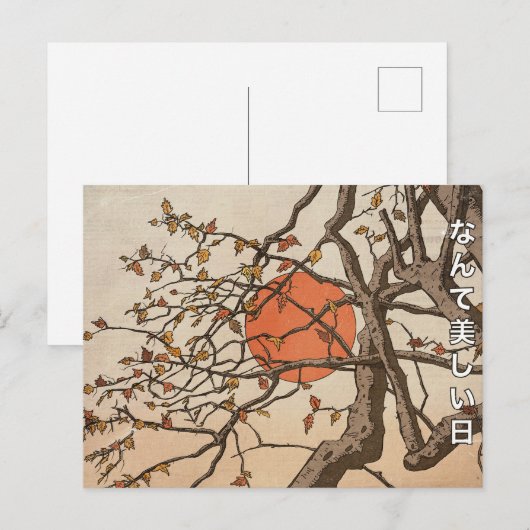 What a Beautiful Day ポストカード (正面/裏面)