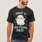 What a Boo-tiful Mess – Cute Ghost Kawaii Tシャツ (正面)