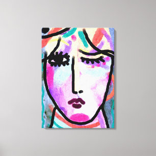 What a Day抽象芸術デジ絵画タル キャンバスプリント