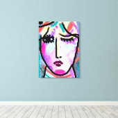 What a Day抽象芸術デジ絵画タル キャンバスプリント (インサイチュ (ウッドフロア))