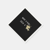 What A Fun Deer Moment Retro Style  スタンダードカクテルナプキン (角)