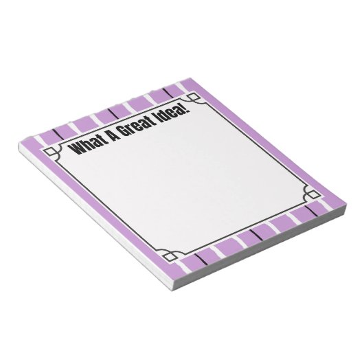 What A Great Idea!  ノートパッド (アングル)