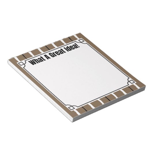 What A Great Idea!  ノートパッド (アングル)