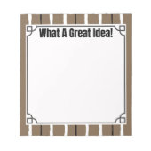 What A Great Idea!  ノートパッド (正面)