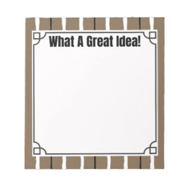 What A Great Idea!  ノートパッド