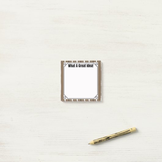 What A Great Idea!  ポストイット (デスク上)