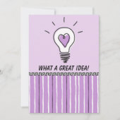 What A Great Idea! - Flat card (正面)