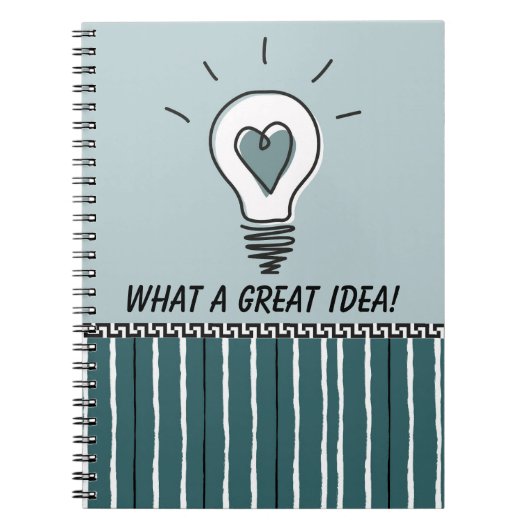 What A Great Idea - Notebook ノートブック (正面)