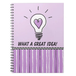 What A Great Idea! - Notebook ノートブック
